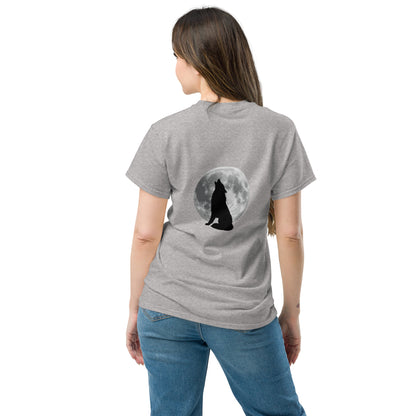 Unisex classic tee Wolf reverse