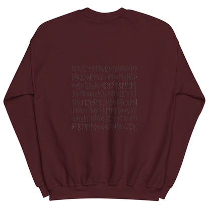 Unisex Sweatshirt nordic words reverse