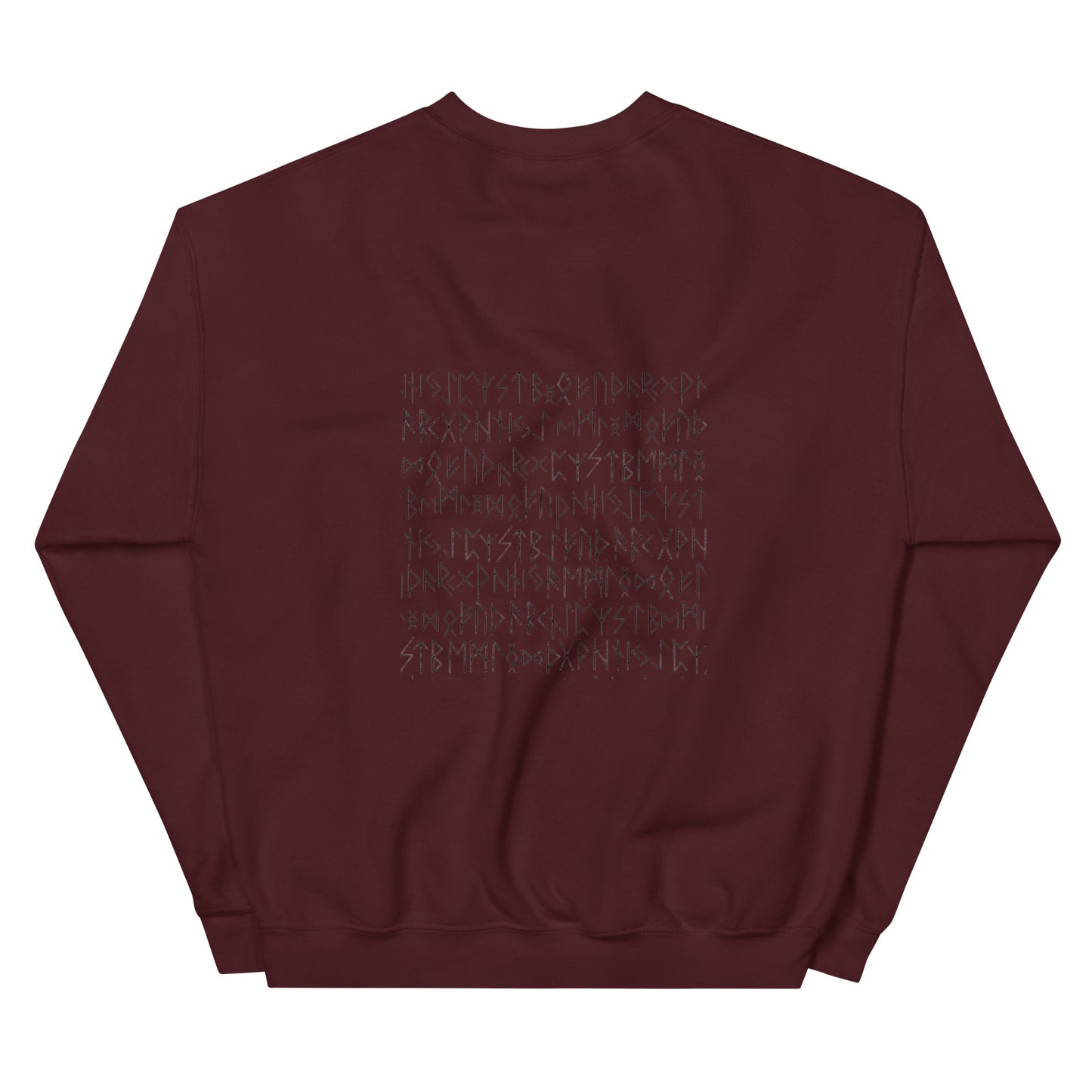 Unisex Sweatshirt nordic words reverse