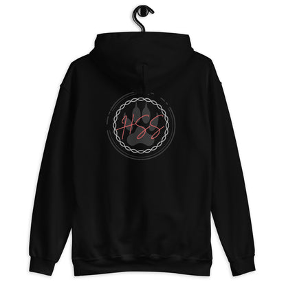 Unisex Hoodie logo HSS reverse