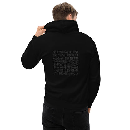 Unisex Hoodie nordic words reverse