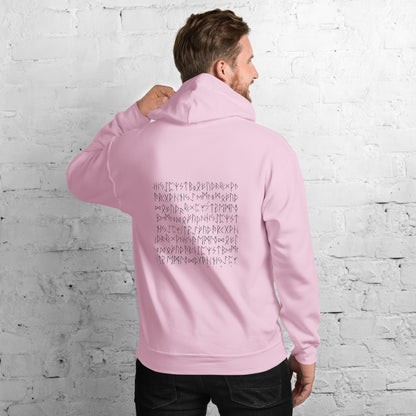 Unisex Hoodie nordic words reverse