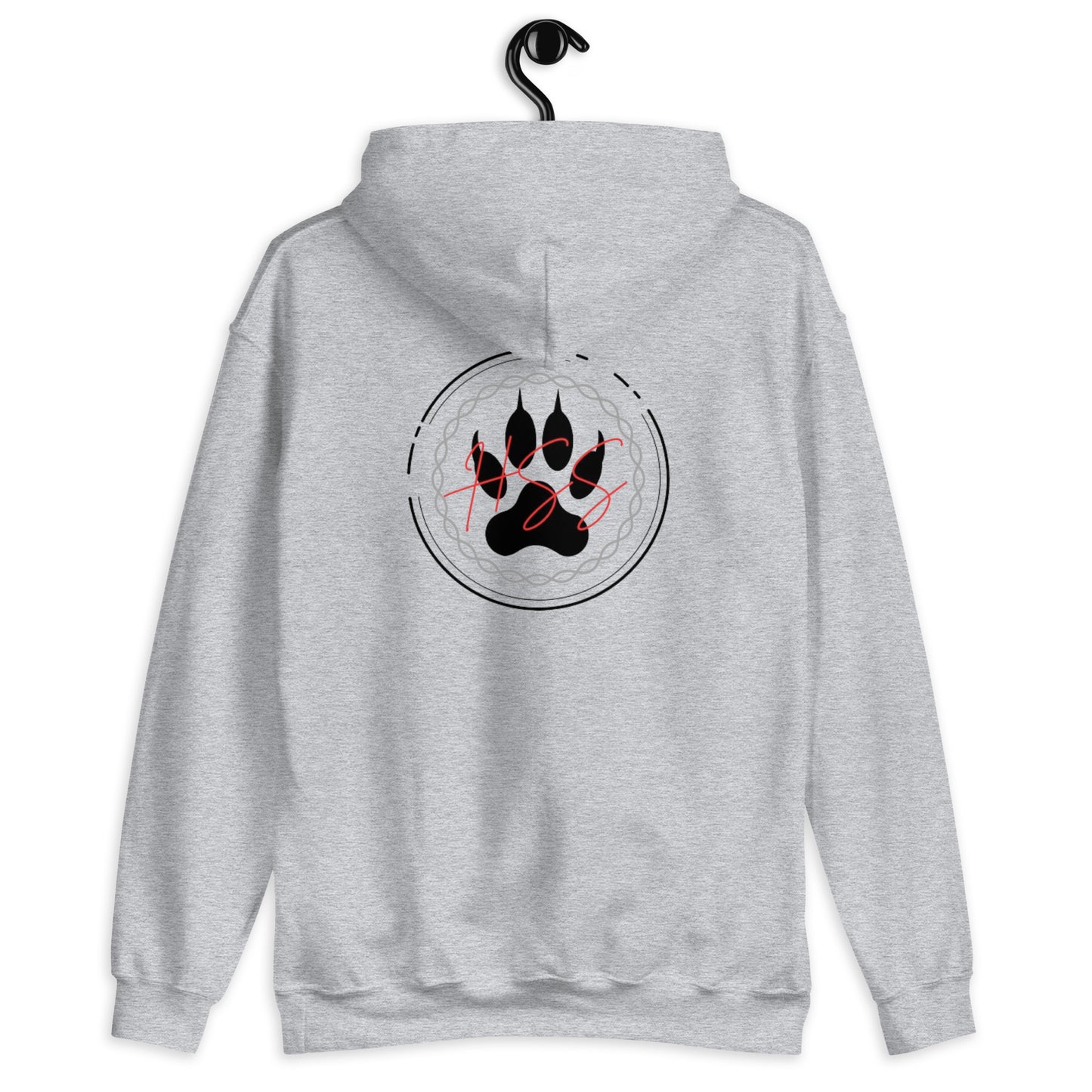 Unisex Hoodie logo HSS reverse