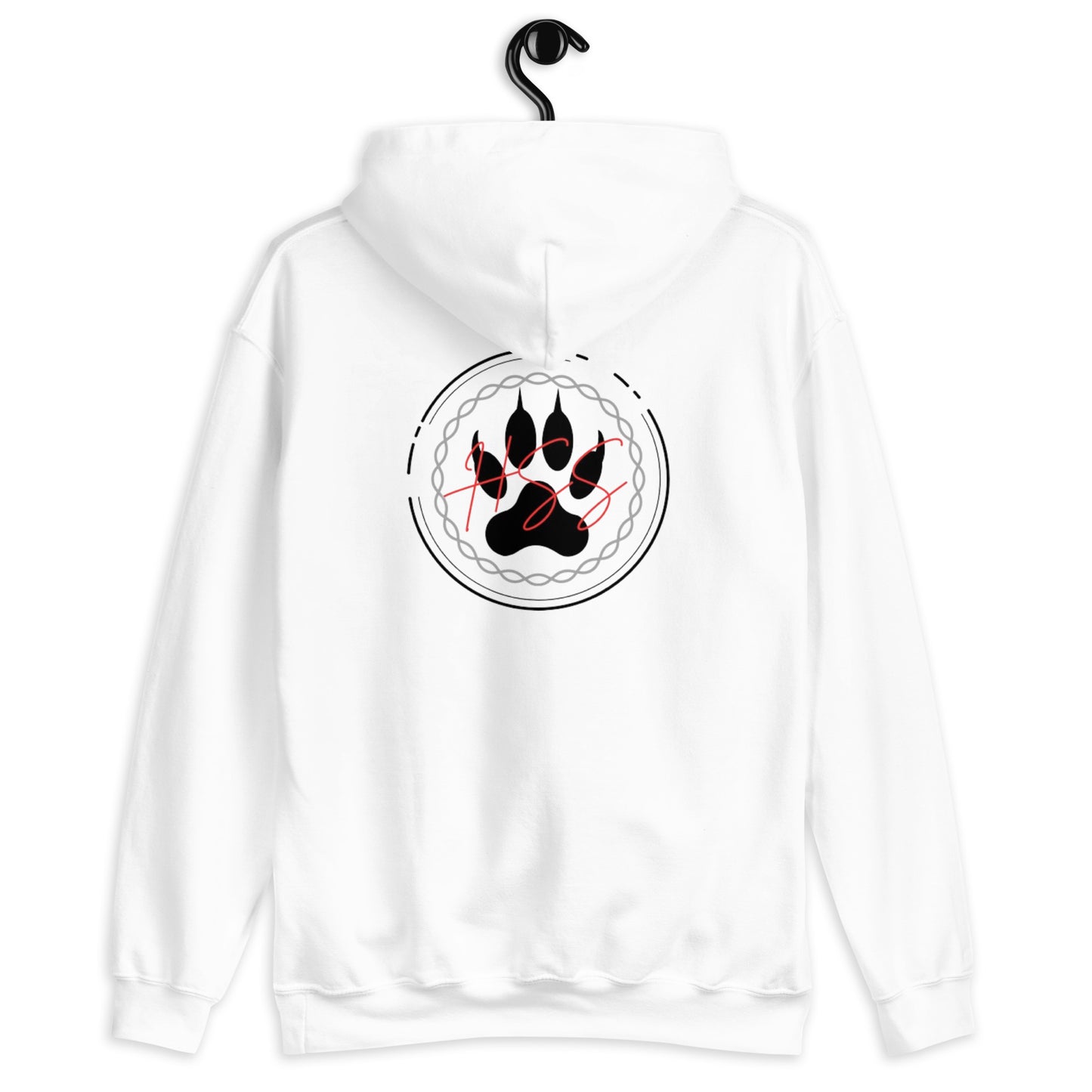 Unisex Hoodie logo HSS reverse