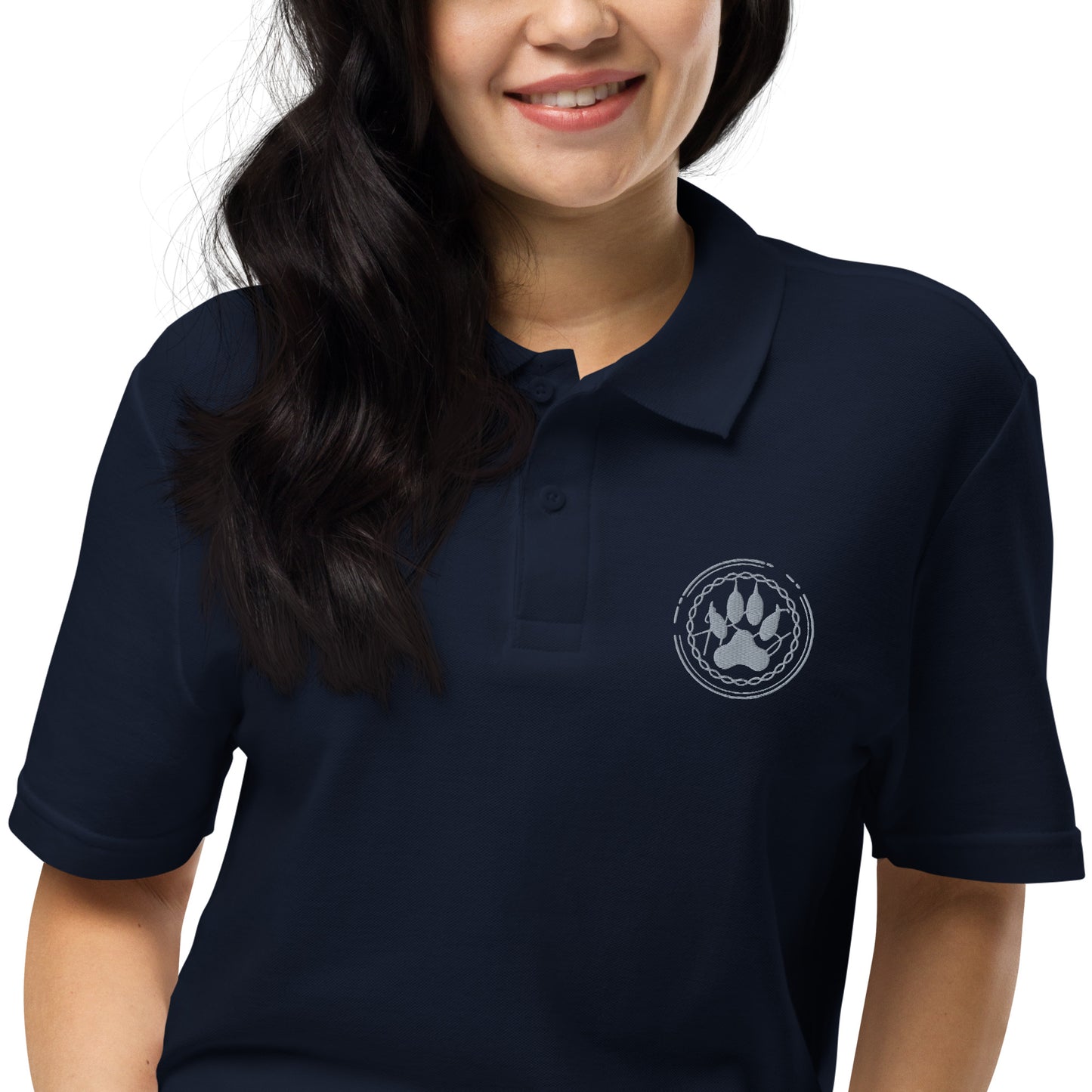 Unisex pique polo shirt